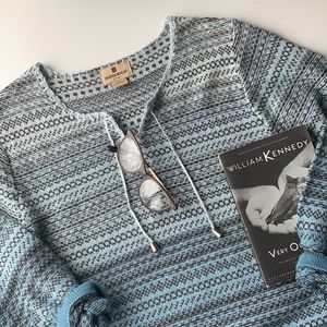 WOOLRICH Blue Ombré Sweater. Size XS